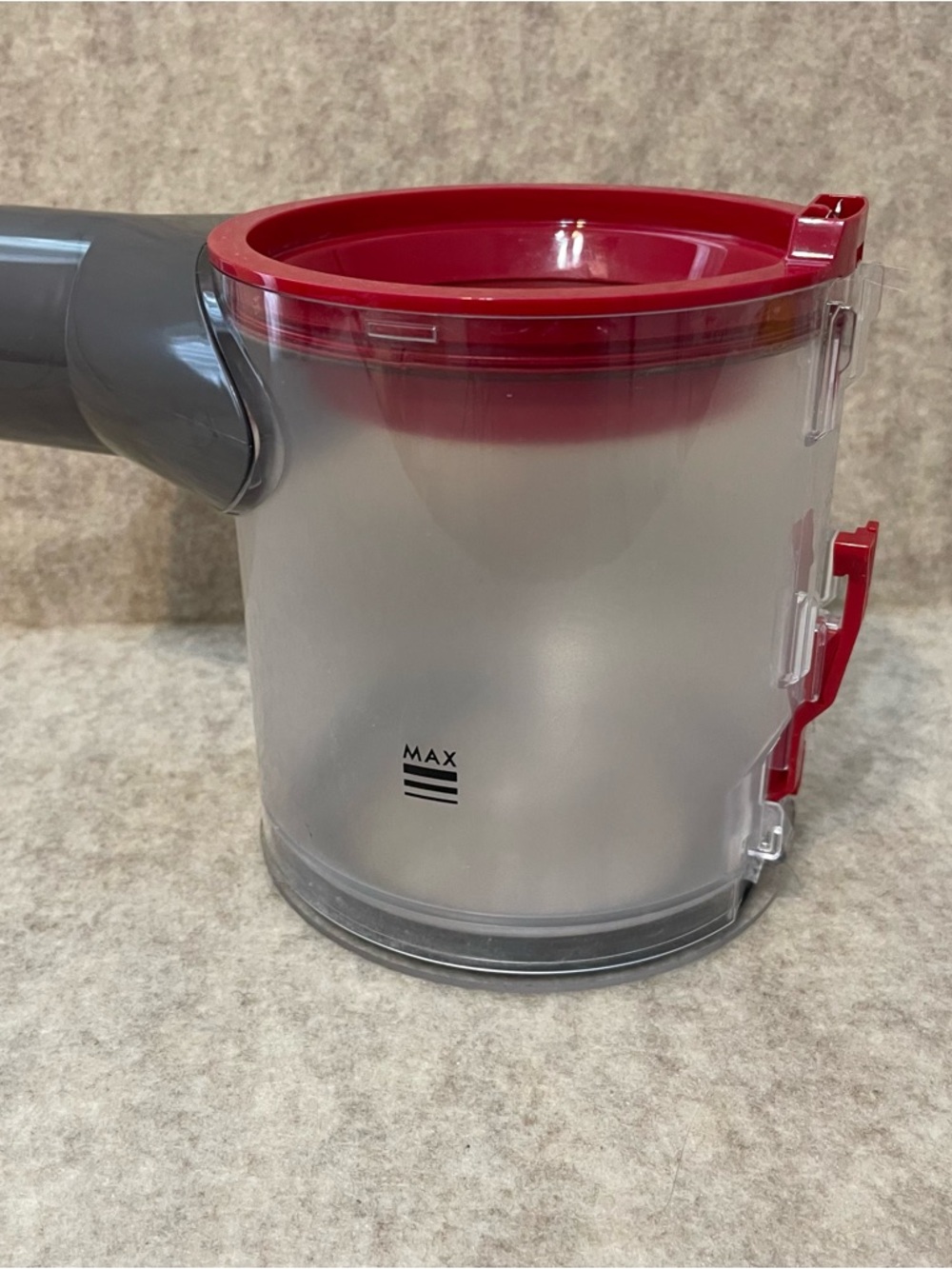 Dyson V8 V7 replacement canister Clear Dust Bin GUC